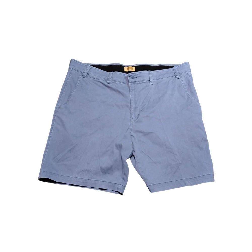 The Foundry Supply Co Mens Blue Comfort Stretch Chino Shorts Size 48 76474-6